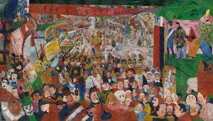 Der Einzug Christi in Brüssel im Jahr 1889