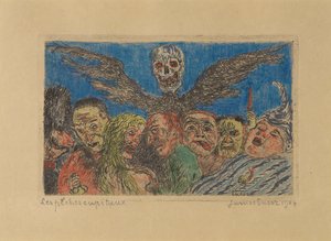 Die vom Tod beherrschten Todsünden von James Ensor