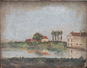 Der Garten des Café Tivoli in Ostende von James Ensor
