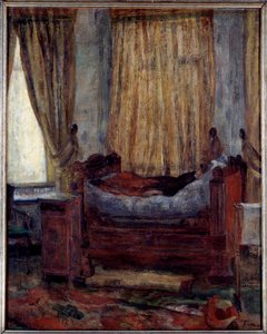 Die Dame in Not, Gemälde von James Ensor von James Ensor