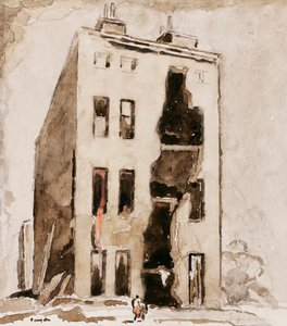 Ruiniertes Haus von James Ferrier Pryde