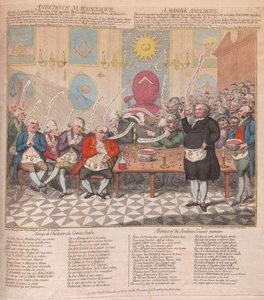 Eine Freimaurer-Anekdote, veröffentlicht 1786
