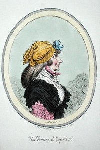 Eine Frau mit Geist