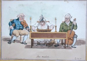 Ars Musica von James Gillray