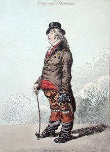Körperliche Ausdauer von James Gillray