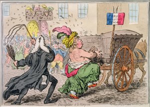 Disziplin à la Kenyon, veröffentlicht von Hannah Humphrey, 1797