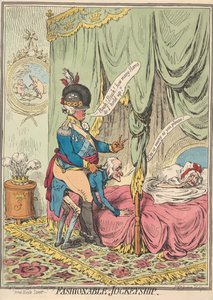 Modisch - Jockeyschaft von James Gillray