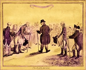 George III - Karikatur