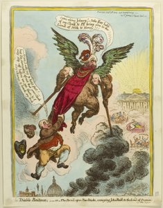 Der hinkende Teufel von James Gillray