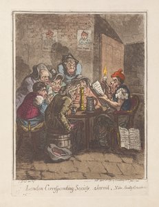 London Corresponding Society, alarmiert, siehe Schuldige Gewissen, veröffentlicht 1796