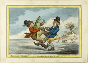 Die Elemente des Schlittschuhlaufens: Die Folge des Windes