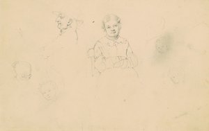 Studien von Figuren, ca. 1836-43 von James Goodwin Clonney