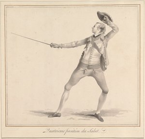 Vierte Position des Grußes von James Gwin