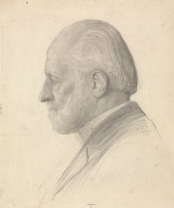 Porträt eines älteren Herrn und Porträt einer älteren Frau von James Havard Thomas