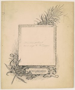 Frontispiz, Porträt von W. W. Corcoran