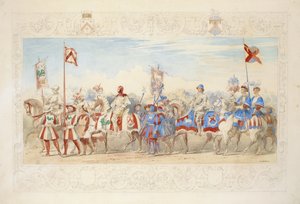 Archibald, Earl of Cassilis, Ritter des Delfins, 1839 von James Henry Nixon