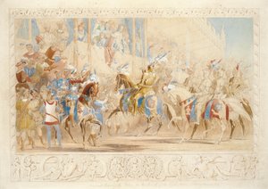 Die Präsentation des Ritters von James Henry Nixon