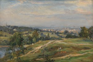 Vale of Health, Hampstead Heath von James Herbet Snell