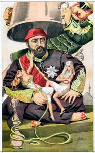 Abd-ul-Aziz, Sultan der Türkei ab 1861, 1869 von James Jacques Joseph Tissot
