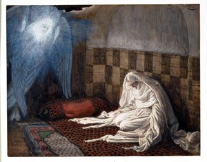 Verkündigung, Illustration für Das Leben Christi, ca. 1886-96