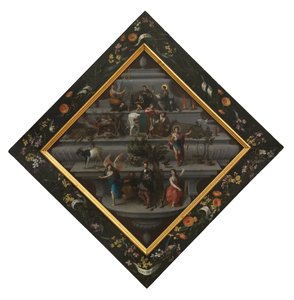 Wappen der Kammern der Rhetorik "De Violieren"