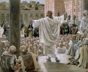 Jerusalem, Jerusalem, Illustration für Das Leben Christi, ca. 1886-96