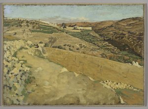 Jerusalem und Siloam, Südseite, Illustration für Das Leben Christi, 1886-94 von James Jacques Joseph Tissot