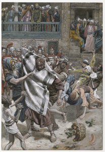Jesus vor Herodes, Illustration aus Das Leben unseres Herrn Jesus Christus, 1886-94