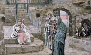 Jesus und das kleine Kind, Illustration für Das Leben Christi