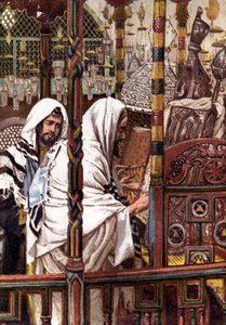 Jesus lehrt in der Synagoge, ca. 1897