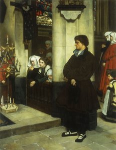 Während des Gottesdienstes, oder Martin Luthers Zweifel