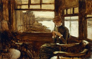 Studie für den verlorenen Sohn im modernen Leben: Die Abreise von James Jacques Joseph Tissot