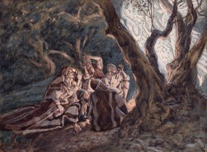 Die Engel und die Hirten, Illustration für Das Leben Christi, ca. 1886-94