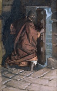 Der Abschied von Judas, Illustration für Das Leben Christi
