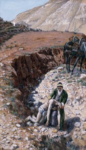 Der barmherzige Samariter, Illustration für Das Leben Christi