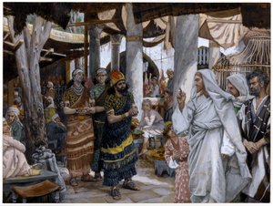 Die Heilung des Sohnes des Herrschers, Illustration für Das Leben Christi, ca. 1884-96