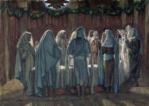 Das Passahfest der Juden, Illustration für Das Leben Christi