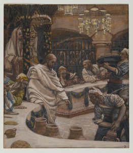 Die Hochzeit zu Kana, Illustration aus Das Leben unseres Herrn Jesus Christus