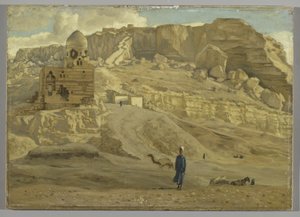 Der Mokattam von der Zitadelle von Kairo, Illustration aus Das Leben unseres Herrn Jesus Christus von James Jacques Joseph Tissot