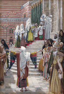 Die Darstellung Christi im Tempel, Illustration für Das Leben Christi, ca. 1886-94