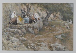 Das Primat des heiligen Petrus, Illustration aus Das Leben unseres Herrn Jesus Christus, 1886-96