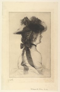 Der Rubens-Hut, 1875 von James Jacques Joseph Tissot