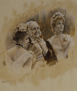 Die Frauen in Paris: Die jungen Damen der Provinzen von James Jacques Joseph Tissot