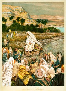 Jesus lehrt am Seeufer - Markus - Bibel