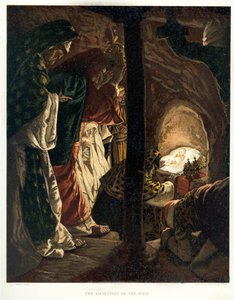 Die Anbetung der Könige, St. Lukas, Bibel von James Jacques Joseph after Tissot