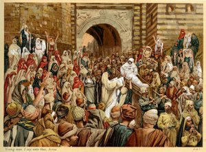 Junger Mann, ich sage dir, steh auf - Lukas - Bibel von James Jacques Joseph after Tissot