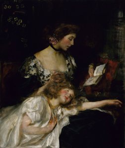 Mutter und Kind (Lady Shannon und Kitty)