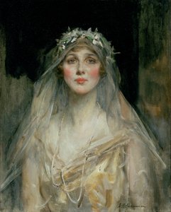 Porträt einer Braut von James Jebusa Shannon