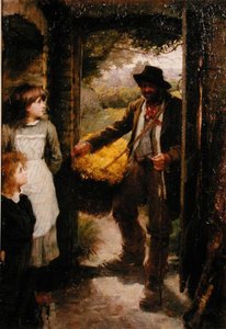 Die Schlüsselblumensammlerin