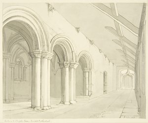 Eingang zum Kapitelsaal der Kathedrale von Bristol von James Johnson